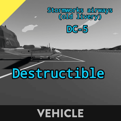DC-5 Stormworks airways(Destructible) — Stormworks: Build and Rescue Steam Workshop preview image
