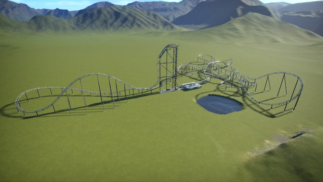 MONTAGNE RUSSE — Planet Coaster Workshop preview