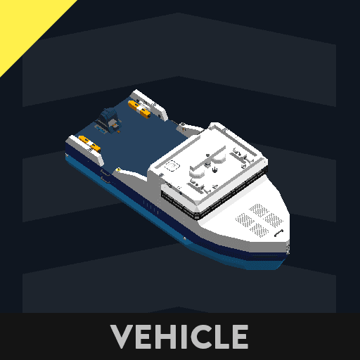 T.I.D.E FOAM-TRACE (Fast & Efficent Utility/Rescue Vessel) — Stormworks: Build and Rescue Steam Workshop preview image