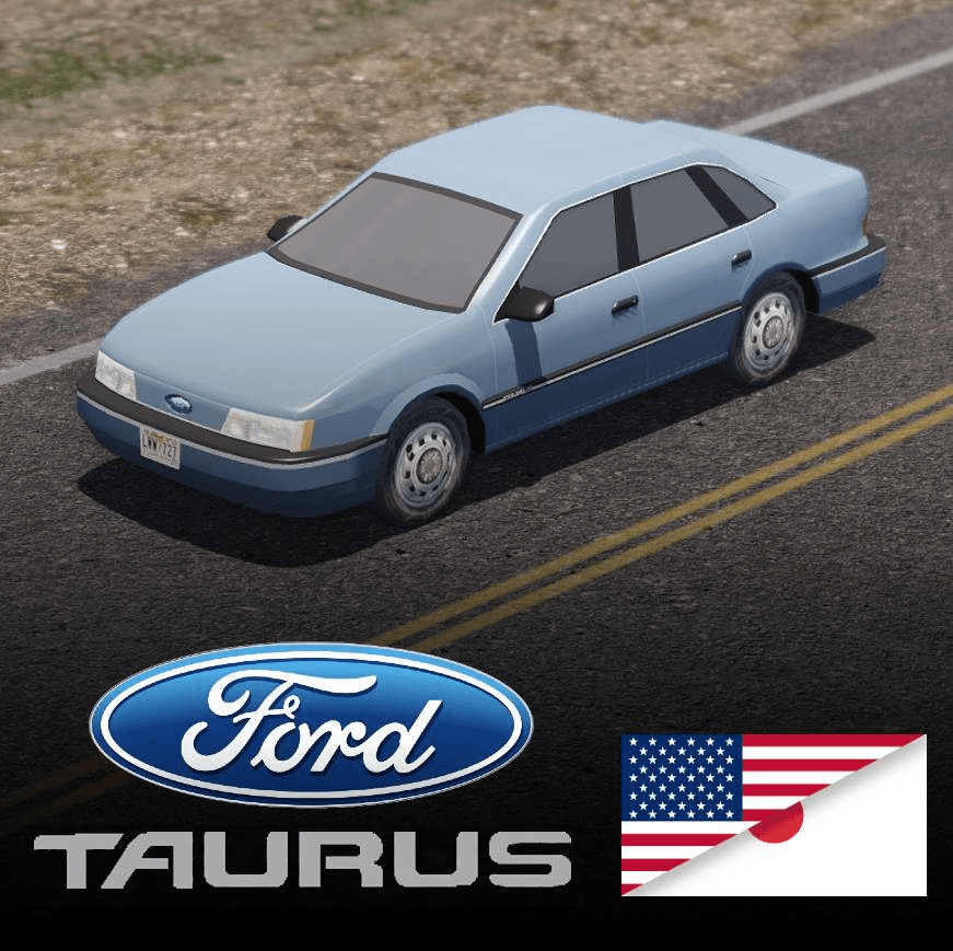1986 Ford Taurus Pack Sedan (USDM/JDM) — Cities: Skylines Steam Workshop preview image