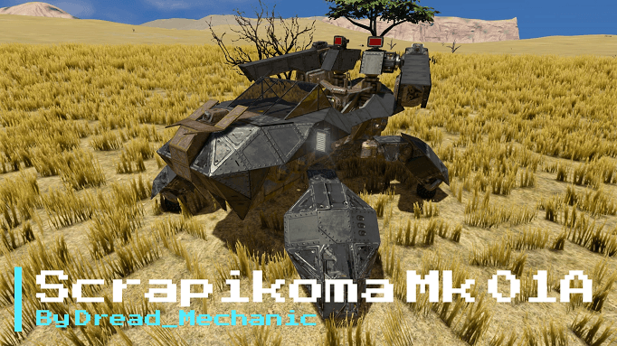 Scrapikoma Mk 01A — Space Engineers Steam Workshop preview image