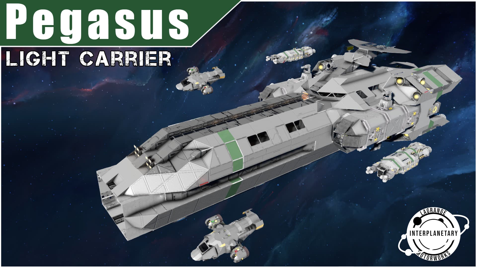 LIM Pegasus | Survival-Ready Light Carrier — Space Engineers Steam Workshop preview image
