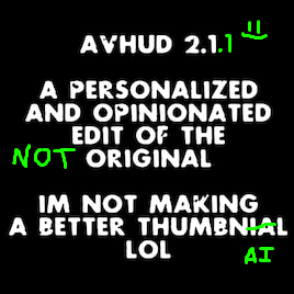 avHUD 2.1.1 — Left 4 Dead 2 Workshop preview
