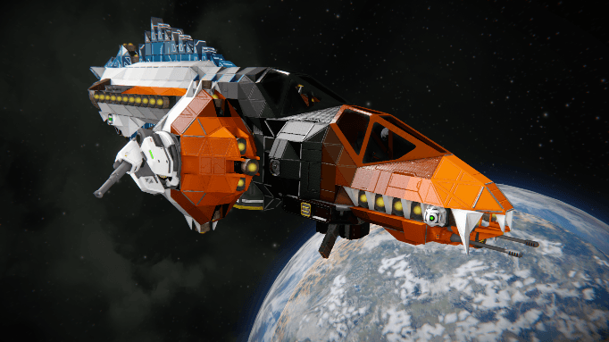 Lander/Gunship Strafer — Space Engineers Workshop preview