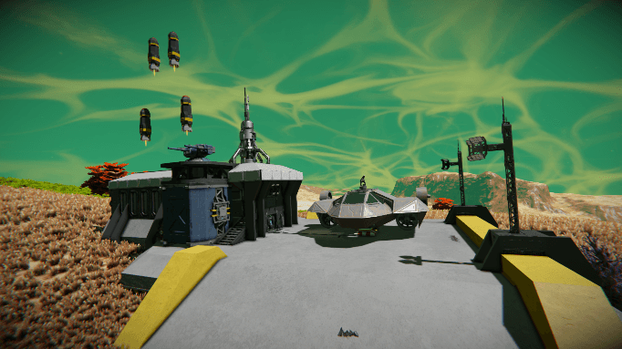 Orbital Strike Outpost — Space Engineers Workshop preview