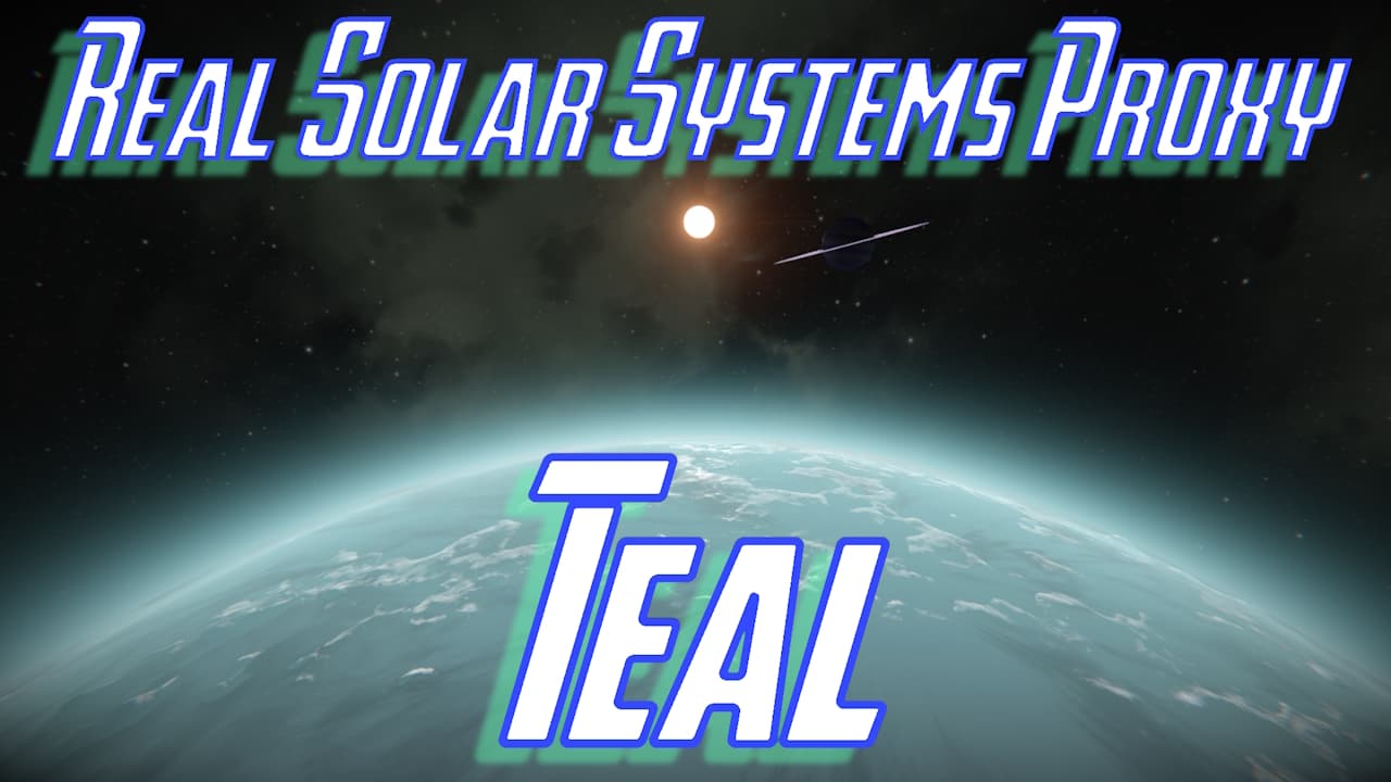 Teal-Water Mod (Real Solar Systems Mod) — Space Engineers Steam Workshop preview image