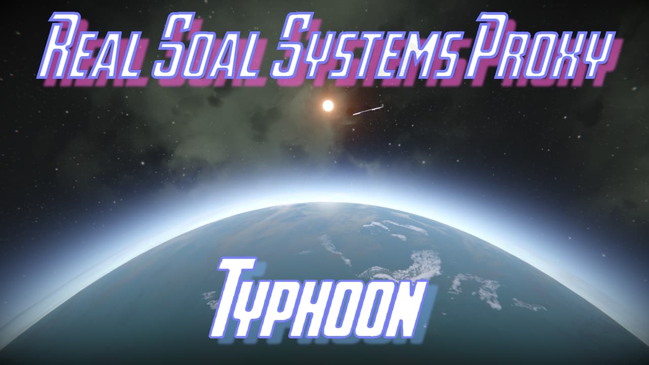 Typhoon (Real Solar Systems Mod) — Space Engineers Steam Workshop preview image