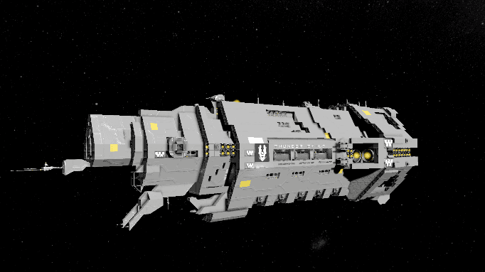 UNSC Thunder Child — Space Engineers Steam Workshop preview image