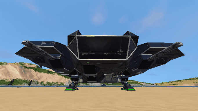 Manta V2 — Space Engineers Workshop preview