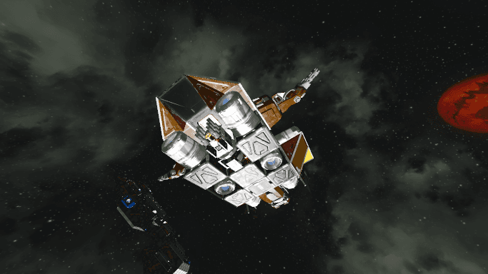 R.U.S.T. V-2 Gunboat — Space Engineers Steam Workshop preview image