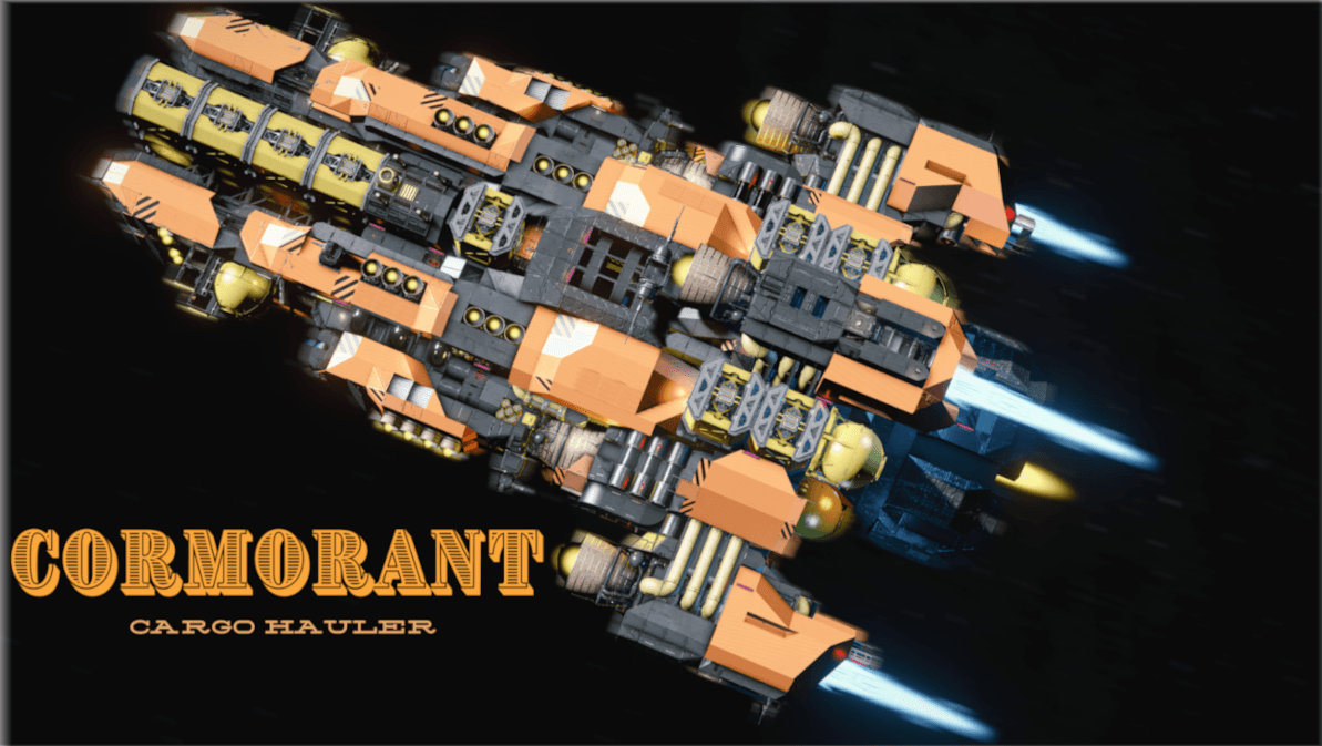 HST-99 Cormorant Cargo Transport — Space Engineers Steam Workshop preview image