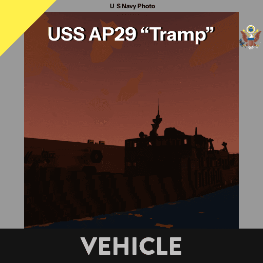 USS AP29 "Tramp" — Stormworks: Build and Rescue Steam Workshop preview image