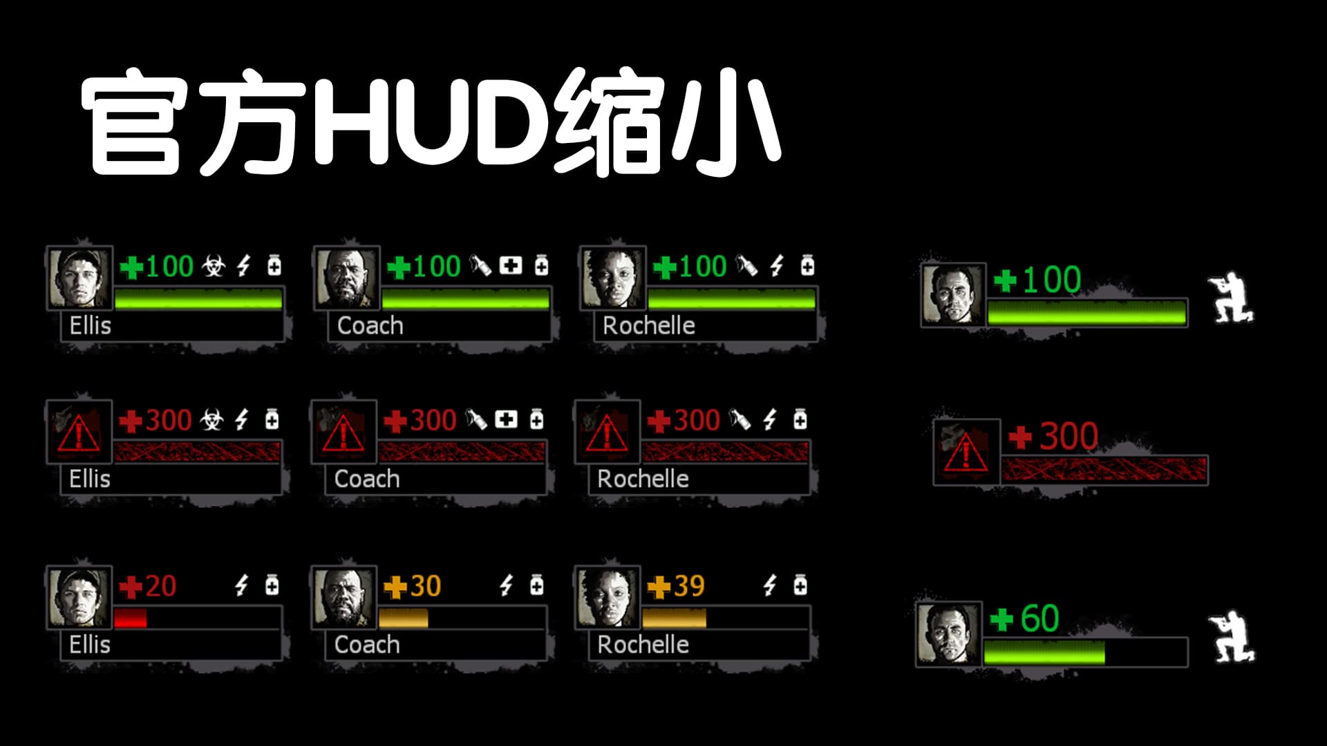 【UI】官方HUD缩小 — Left 4 Dead 2 Steam Workshop preview image
