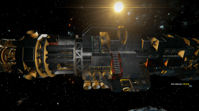 [NPC-DRA] Genbu-class Corvette — Space Engineers Workshop preview