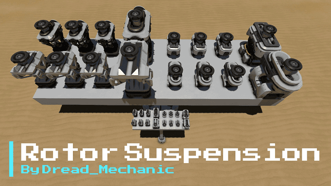 DM Rotor Suspension — Space Engineers Workshop preview