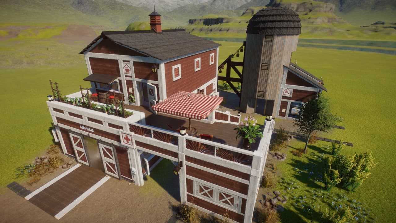 Barnyard/Farm theme Staff Area — Planet Zoo Steam Workshop preview image