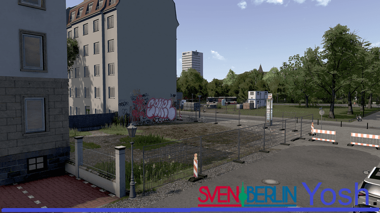 Construction fence — Cities: Skylines Steam Workshop preview image