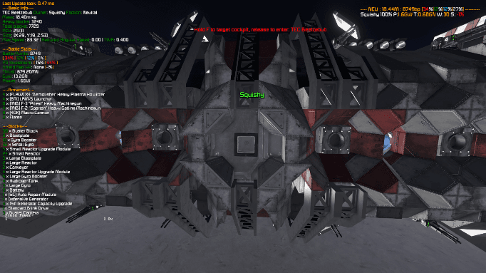 TEC Beelzebub — Space Engineers Steam Workshop preview image