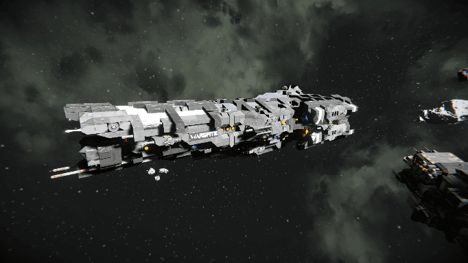 CDF CA-Palatine Warspite (Classic)Remake — Space Engineers Workshop preview