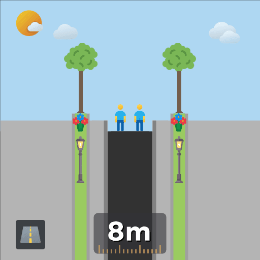 Tiny Pedestrian Road — Cities: Skylines Workshop preview