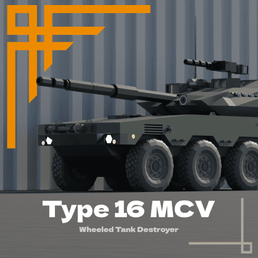 Type 16 MCV | Wheeled Tank Destroyer — Stormworks: Build and Rescue Workshop preview