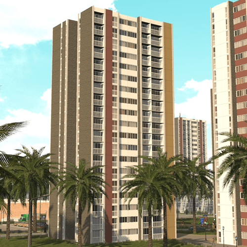 [Grow+RICO] Tour Marx 2 (Bobigny, France) — Cities: Skylines Steam Workshop preview image