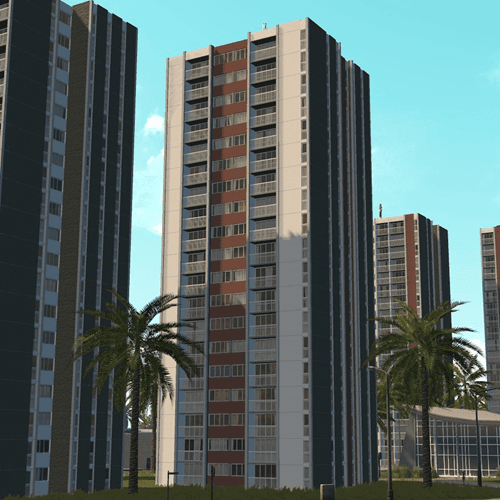 [Grow+RICO] Tour Marx 3 (Bobigny, France) — Cities: Skylines Steam Workshop preview image