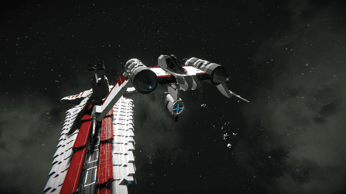 V-19 Torrent-Starfighter — Space Engineers Workshop preview