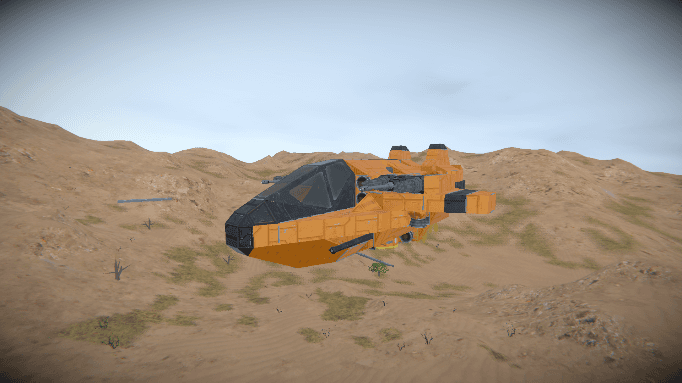 Sabre Strike Fighter — Space Engineers Workshop preview