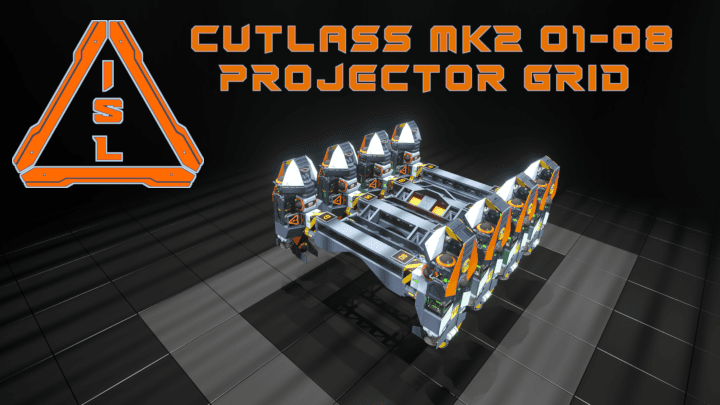 Cutlass MK2 01-08 Projector Grid — Space Engineers Workshop preview