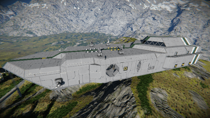 Large cargo ship [Light] — Space Engineers Workshop preview