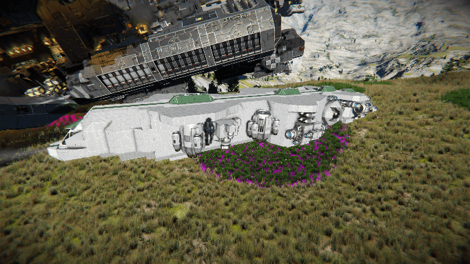 passing flight [modified] (vanilla) — Space Engineers Steam Workshop preview image