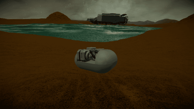 orb survey drone — Space Engineers Workshop preview
