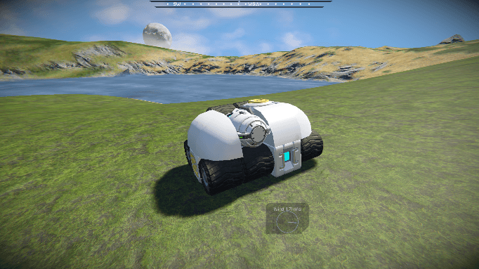 Lazy panda 🐼 survey  drone. — Space Engineers Workshop preview