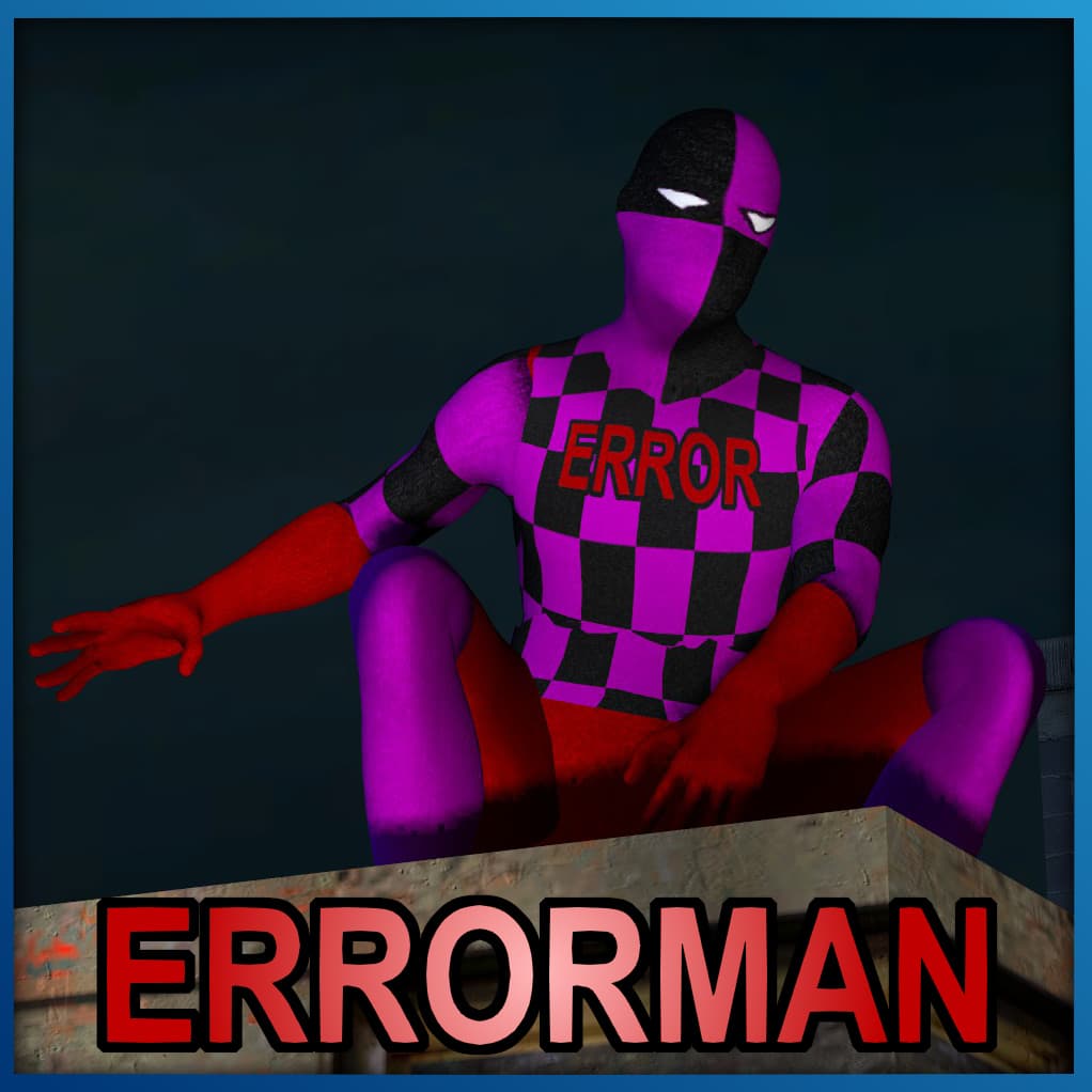 ERRORMAN [Playermodel + Ragdoll]
 — Garry's Mod Steam Workshop preview image