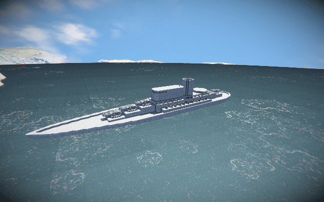 warship — Space Engineers Steam Workshop preview image