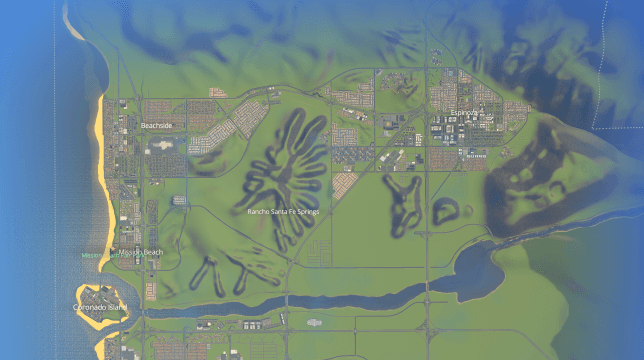 Diablo Beach, Calif - Uploaded December 19, 2024) — Cities: Skylines Workshop preview