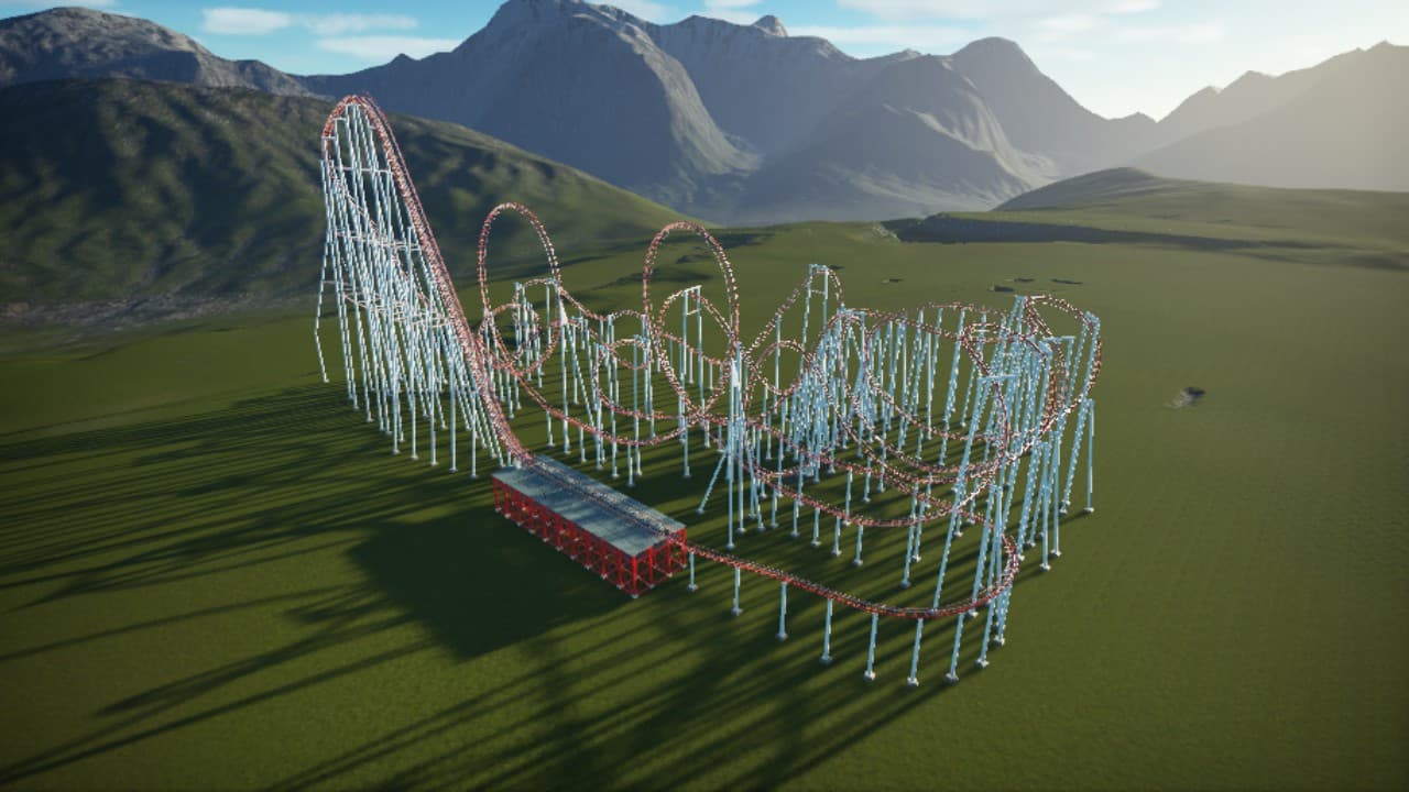 Model T. American Arrow 1 — Planet Coaster Workshop preview