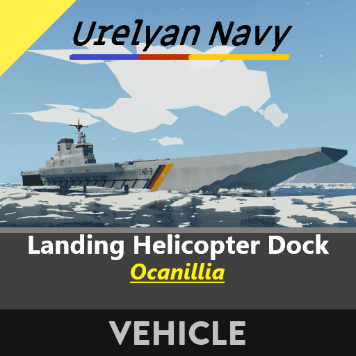 Landing Helicopter Dock Ocanillia — Stormworks: Build and Rescue Workshop preview