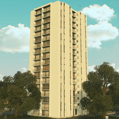 [Grow+RICO] Tour Perrin (Gennevilliers, France) — Cities: Skylines Steam Workshop preview image