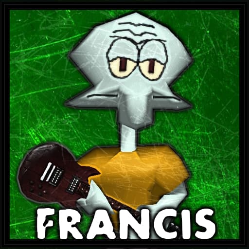 3D:OO Squidward (Francis) — Left 4 Dead 2 Steam Workshop preview image
