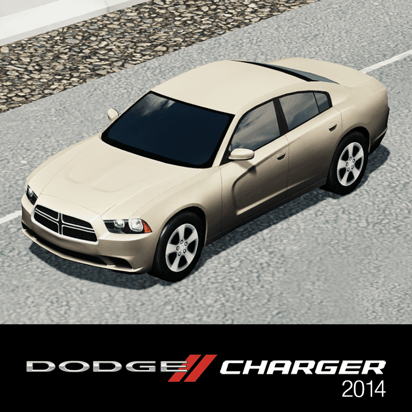 2014 Dodge Charger — Cities: Skylines Steam Workshop preview image