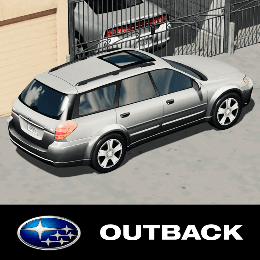 2007 Subaru Outback — Cities: Skylines Steam Workshop preview image