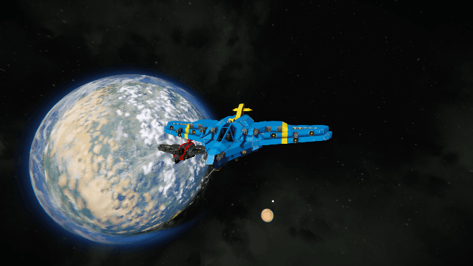 Erl Drone Fighter Intercept — Space Engineers Workshop preview