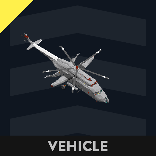 Mil Mi-6 Gunship — Stormworks: Build and Rescue Steam Workshop preview image