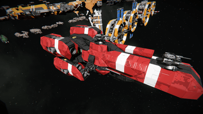 Stewart Class Corvette — Space Engineers Workshop preview