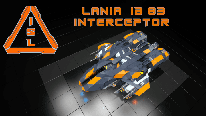 ISL - Lania-IB 83 Medium Interceptor — Space Engineers Steam Workshop preview image