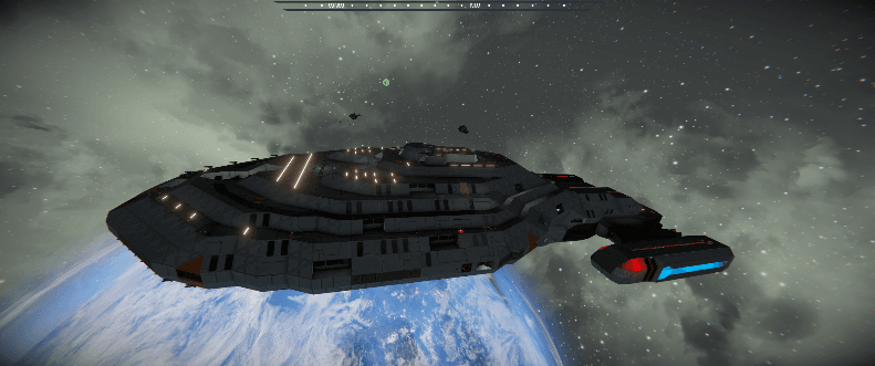 USS Voyager Tritanium — Space Engineers Workshop preview