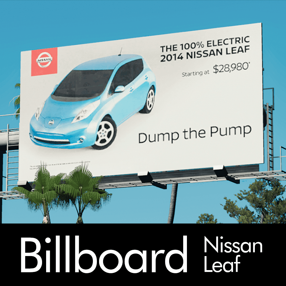 Billboard Nissan Leaf — Cities: Skylines Steam Workshop preview image