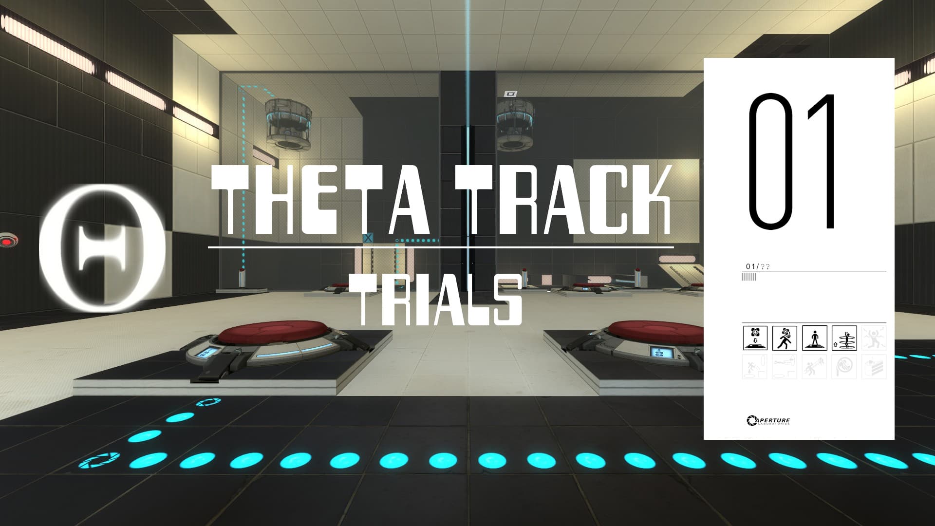 Theta Track - 01 - Trials — Portal 2 Steam Workshop preview image